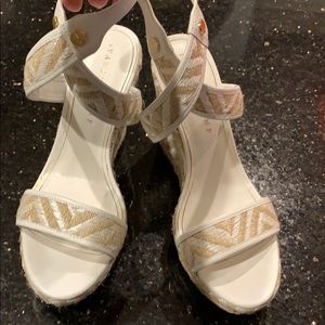 Ivanka Trump Wedge sandals Ladies size 7.5M